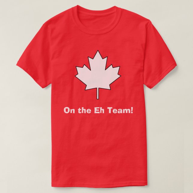 T-shirt Dans l'équipe Eh ! (Design devant)