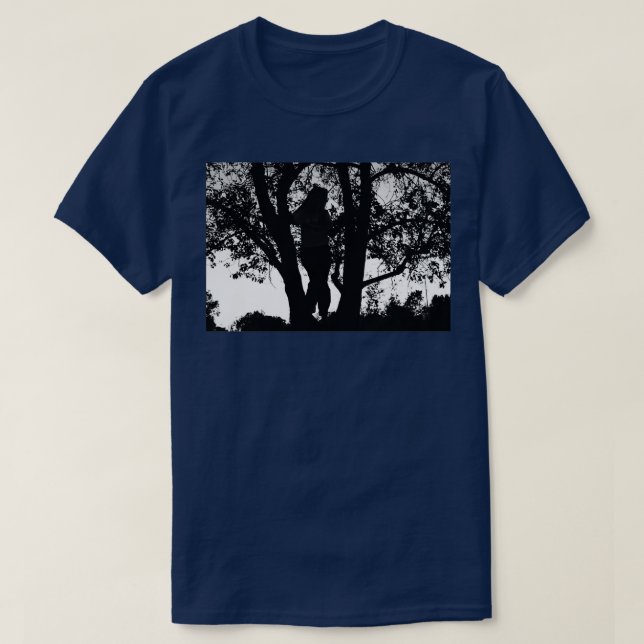 T-shirt dans les arbres (Design devant)