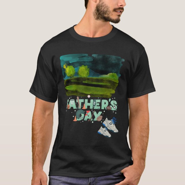 T-shirt Dans les chaussures de mon père - Fête des pères (Devant)