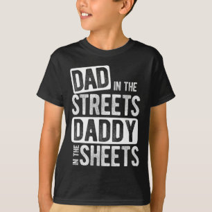 T-shirt Dans Les Rues Papa Dans Les Feuilles Meilleur Papa