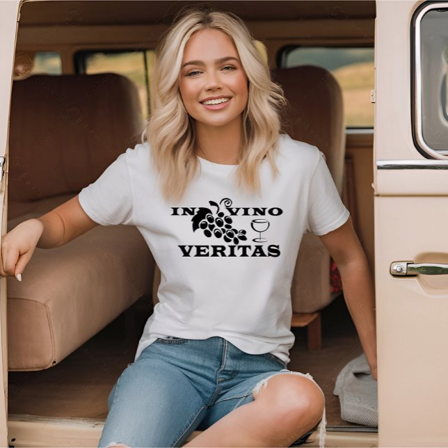 T-shirt Dans les veritas vino (Créateur téléchargé)
