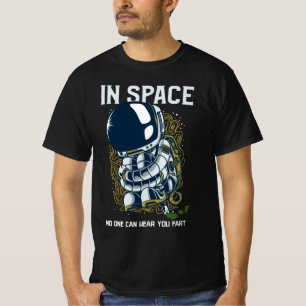 T-shirt Dans l'espace personne ne peut vous entendre péter
