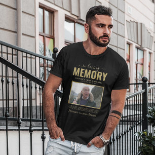 T-shirt Dans l'image commémorative en mémoire d'amour