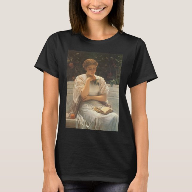 T-shirt Dans l'orangerie de Charles Edward Perugini (Devant)