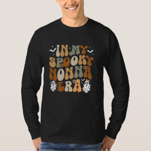 T-shirt Dans Ma Éffrayante Nonna Era Retro Halloween Witch