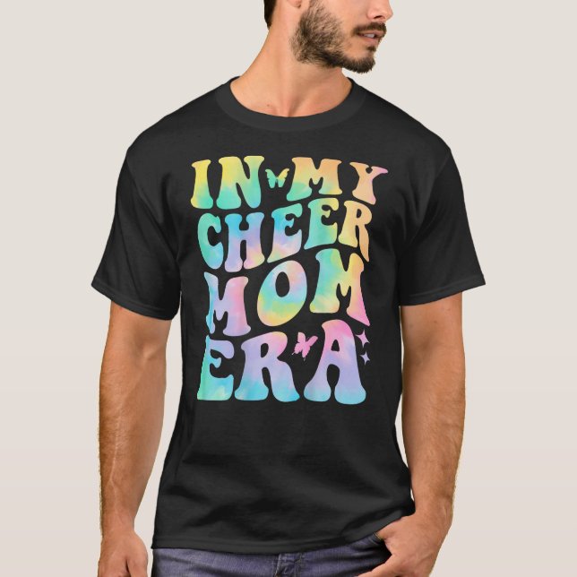 T-shirt Dans Ma Mère Cheval Era Tie Dye Cheerleader Sport  (Devant)