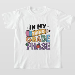 T-shirt Dans ma troisième phase amusante et nostalgique po