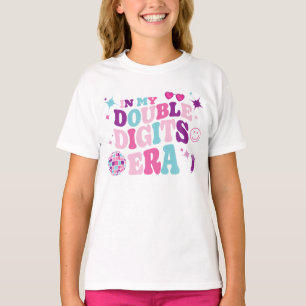 T-shirt Dans Mon Double Chiffre Époque Anniversaire Invita
