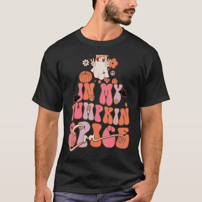 T-shirt Dans Mon Époque Citrouille Épice Halloween mignons (Devant)