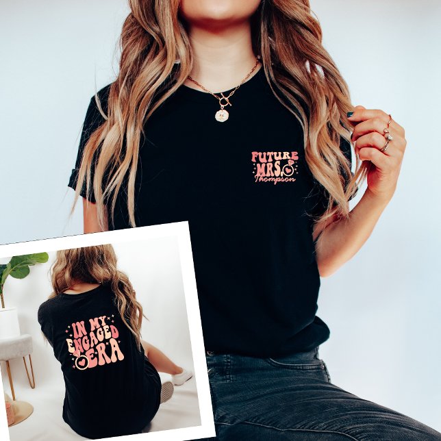 T-shirt Dans Mon Époque Engagée Fiançailles Cadeau Fiance  (Créateur téléchargé)