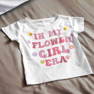 T-shirt Dans Mon Era Girl Flower Era Chemise, Flower Girl
