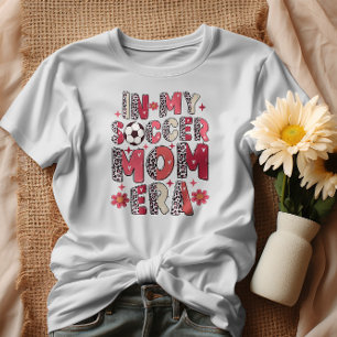 T-shirt Dans Mon Era Maman De Football