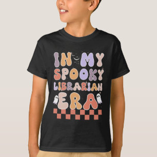 T-shirt Dans mon ère de bibliothèque Éffrayante Ghost Hall