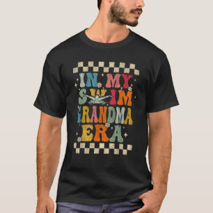 T-shirt Dans mon ère de grand-mère de natation Cadeau rétr