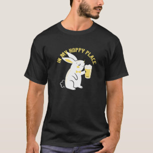 T-shirt Dans Mon Hoppy Place Funny Jour de la Saint Patric