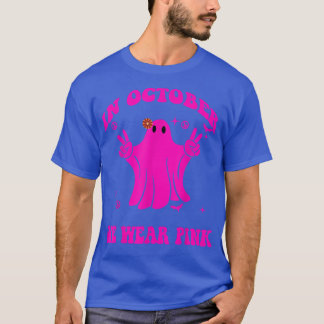 T-shirt dans October We Wear Pink spooky Ghoul Breast Canc
