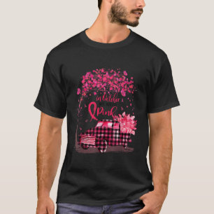 T-shirt Dans October We Wear Pink Truck