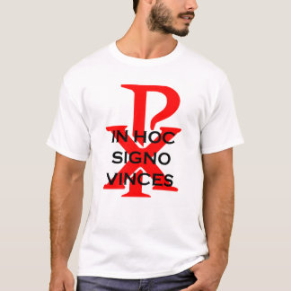 T-shirt Dans Signo hoc Vinces