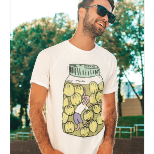 T-shirt Dans un cornichon d'oignons