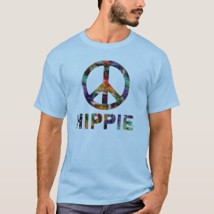 T-shirt Dans un mot : Signe de paix hippie
