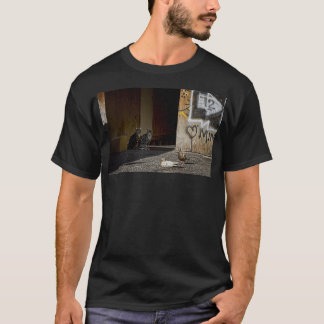 T-shirt Dans un oeil de catx27s, tout appartient aux chats