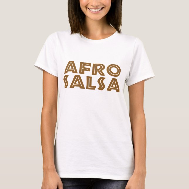 T-shirt Danse afro-salsa (Devant)