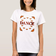 Danse avec motif papillons