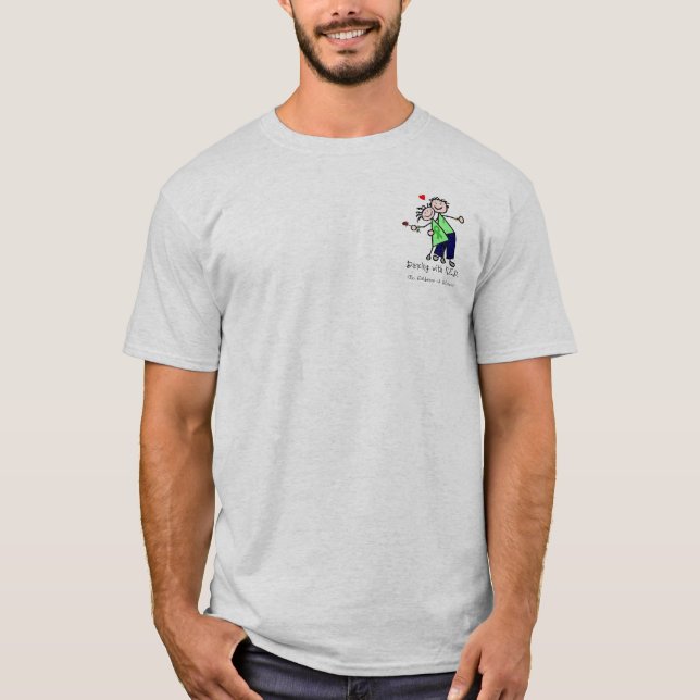 T-shirt Danse avec N.E.D. - Cancer de rein (Devant)