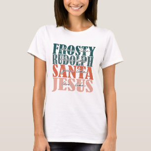 T-shirt Danse Comme L'Amour Froide Comme Jésus
