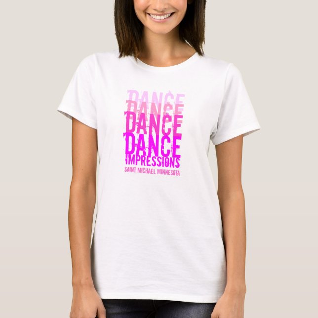 T-shirt Danse danser...Impressions (Devant)