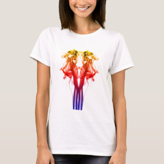 T-shirt Danse de couleur - chemise de fumée