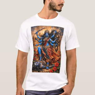 T-shirt Danse de Kali sur Shiva