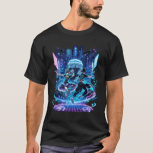 T-shirt Danse de la salle de bal Anime Danse Japonais Otak