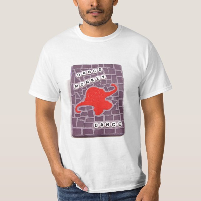 T-shirt Danse de singe de danse (Devant)