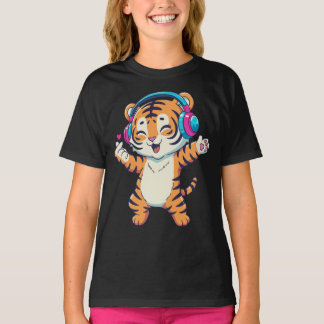 T-shirt Danse du tigre de la musique K-pop