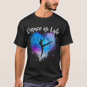 T-shirt DANSE EST VIE Ballet Danser Ballerina Ado Tween