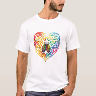 T-shirt Danse Feis Shamrock Celtic