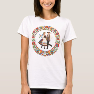 T-shirt Danse folklorique polonaise Wycinanki