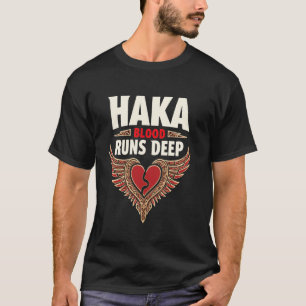 T-shirt Danse Haka Rituel Guerrier Maori Culture Nouvelle-