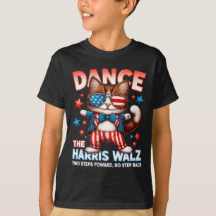 T-shirt Danse Harris Wheimer Drôle Chat Ladies Kamala H