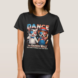T-shirt Danse Harris Wheimer Drôle Chat Ladies Kamala H