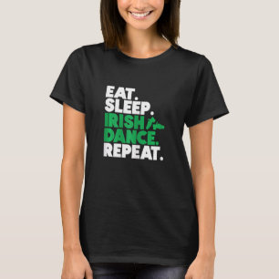 T-shirt Danse irlandaise Ceili Reel Dance Feed Irish Step