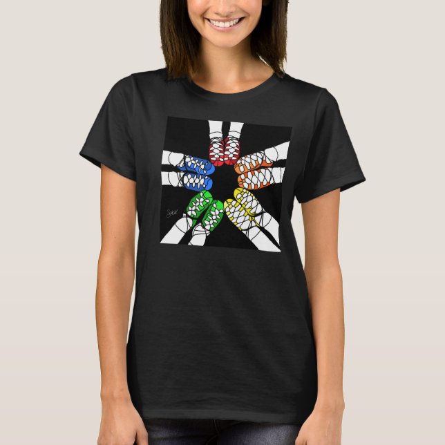 T-shirt Danse irlandaise Couleur Ghillies (Devant)