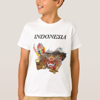 Danse Java indonésienne & mignonette animal T-shir