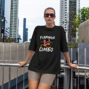 T-shirt Danse Limbo Flamant rose