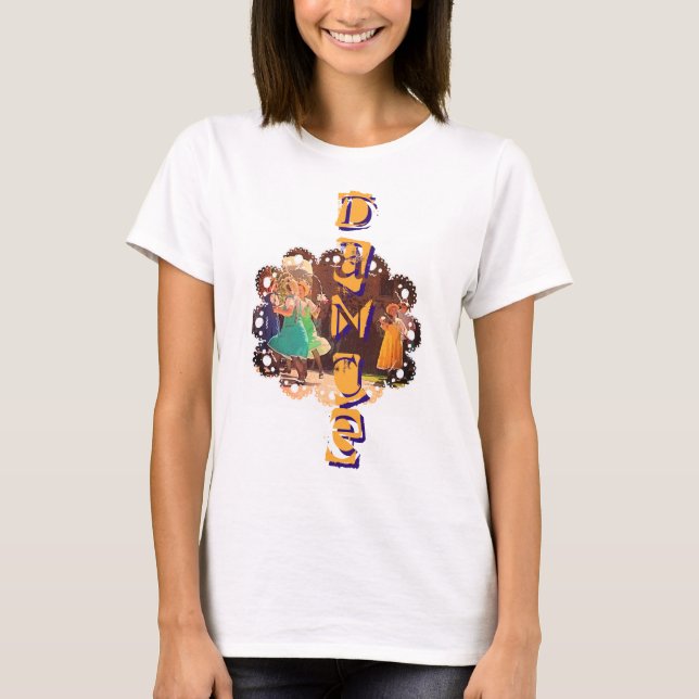T-shirt Danse Moderne Traditionnelle Morris Danse (Devant)