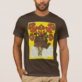 T-shirt . : Danse polynésienne royale :. - Customisé