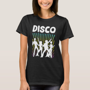 T-shirt Danse Retro Disco Boogie Bellbottom Danseuse Boppe