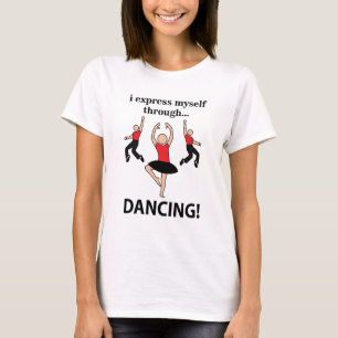 T-shirt Danser Je Me Express En Dansant