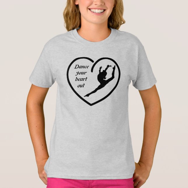 T-shirt Danser ton coeur dehors Tee (Devant)
